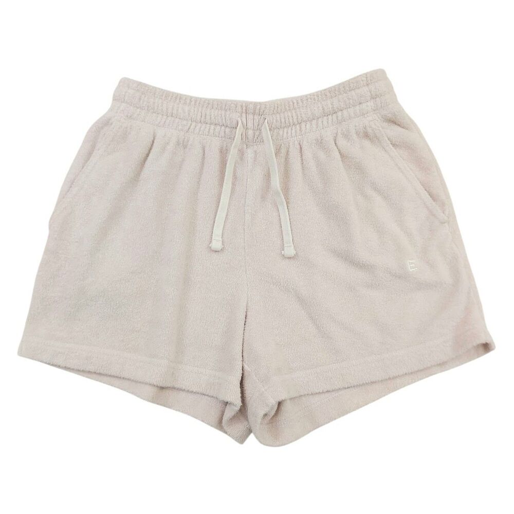 Everlane Womens XS Pale Peach The Terry Cloth Organic Cotton Everyday Shorts